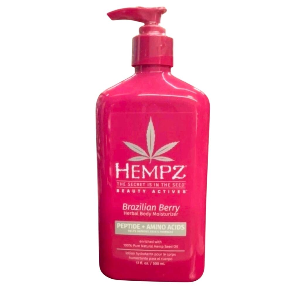 Hempz BRAZILIAN BERRY Body Moisturizer Lotion - Sealed 17 oz / New 2025 Edition
